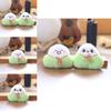 Boat Dragon Festival Zongzi Plush Keychain Backpack Pendant Gift Kids For
