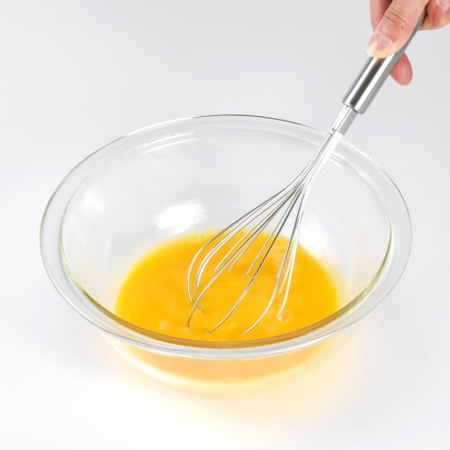 Wahei Freiz G-Cook Whisk, Kitchen Tool, with Handle, Dishwasher Safe, GC-040