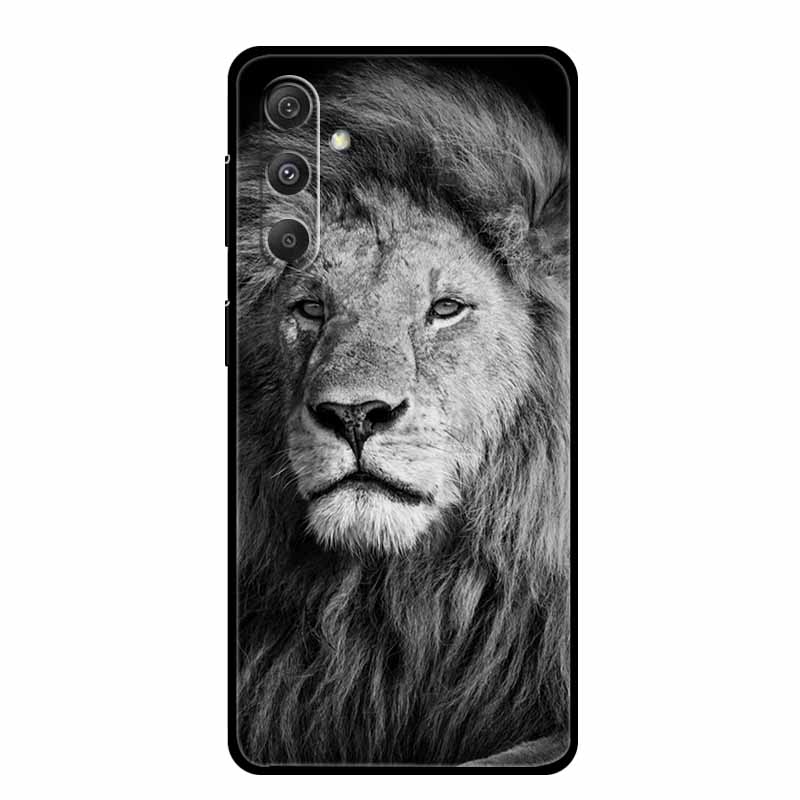 For Samsung Galaxy S24 Plus Ultra Phone Case Cover Silicone Soft Back Case for Samsung Galaxy S 24 5G Funda Dinosaur Lion Animal