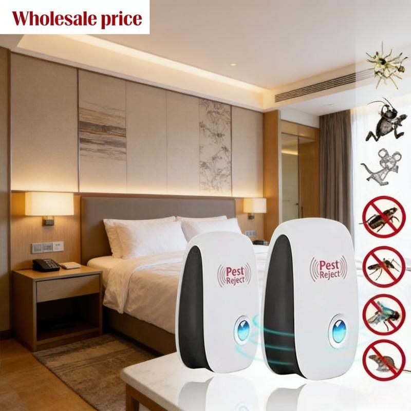 3PCS Powerful Ultrasonic Pest Repeller Safe Electronic Insect Control Effective Against Mosquitoes Rats Cockroaches Family Pests 4