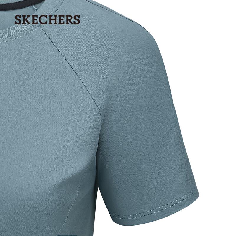 Skechers Women's Cool-Feel Sun-Protective Knit Short-Sleeve T-Shirt P226W016