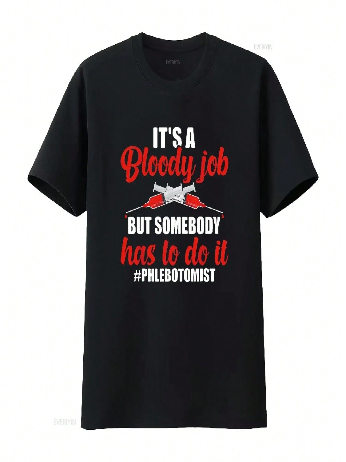 Wounisex Funny Phlebotomist Phlebotomy Phlebotomists T Shirt Black Large Vintage Washed Casual Unisex Fashion Comfortable S разноцветный