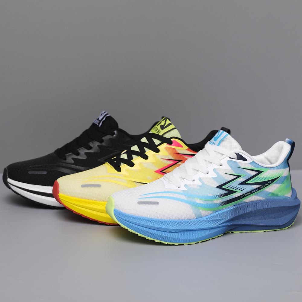 New Cold Sticky Fashion Really Explosive Outsole Running Shoes Light Breathable Candy Color Student Soft Sole