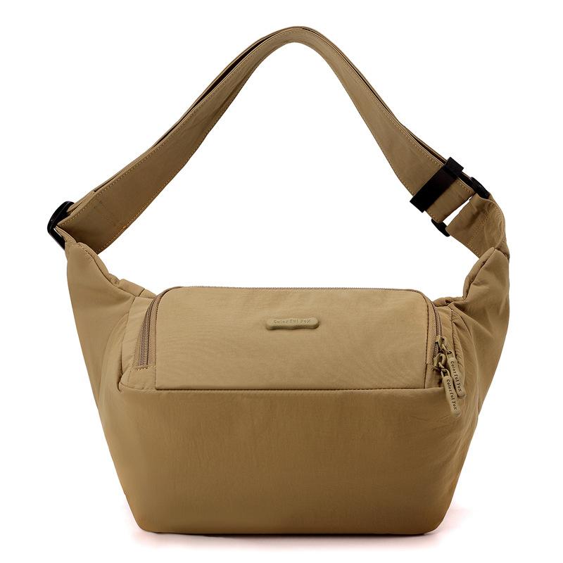 New Women's Crossbody Shoulder Bag Macaron Color Simple Commuter Versatile Chest Bag Fanny Pack