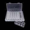 28 Slots Adjustable Plastic Storage Box Storage Box Case For Jewelry Diamond Embroidery Craft Bead Pill Holder Storage Tool