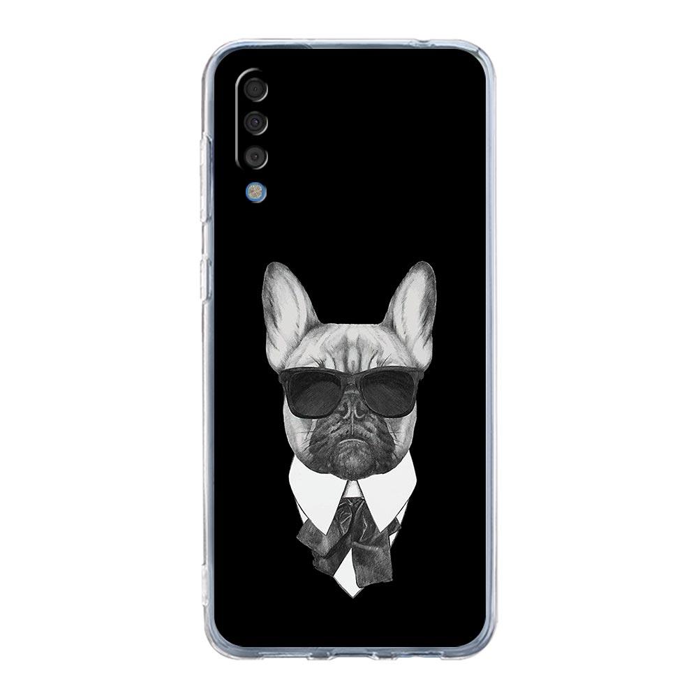 Phone Case For Samsung A56 A36 A26 A16 A14 A12 A22 A32 5G A34 A42 A52 A54 A50 A70 A72 A40 A04S A06 Cover French Bulldog Dog Pet