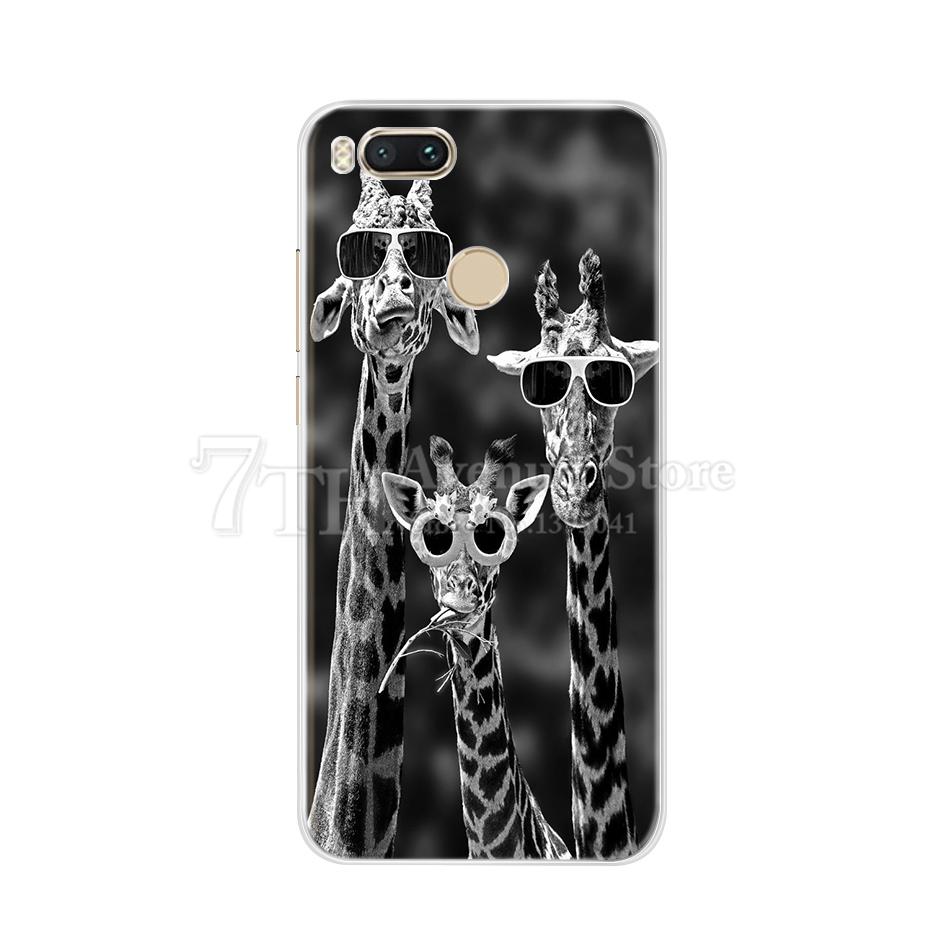 Pro Xiaomi Mi A1 Pouzdro Tištěné Pro Xaiomi Mi A1 TPU Pouzdro Pro Xiaomi Mi 5X Měkký Silikonový Zadní Kryt