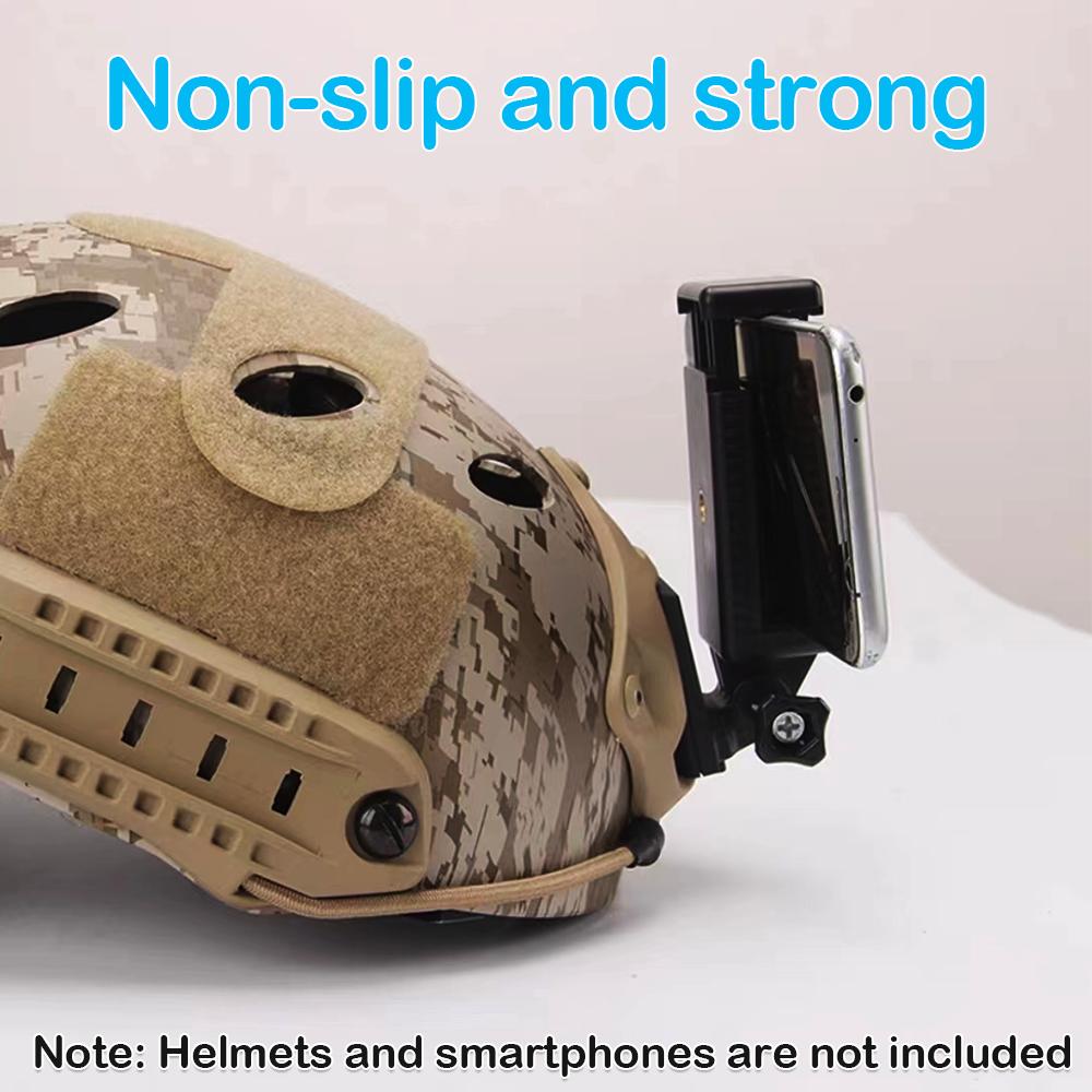 Universal 360 Degree Phone Clip Tripod Mount with 14 Screw Holder Compatible for iPhone Cellphone Desk Adapter