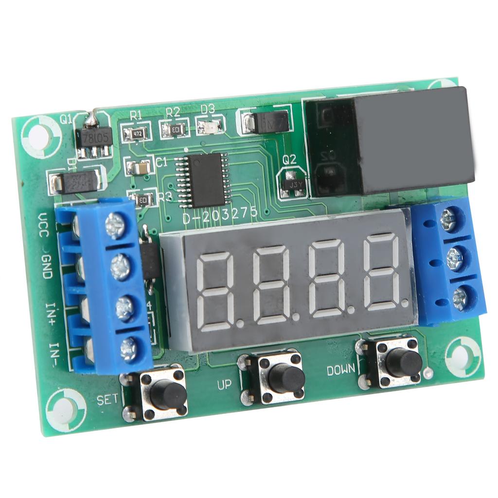 YX-SJ13 Time Relay Module 20A Timer Delay Cycle Control Board 31 Working Modes(5V )