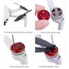 Upgraded Motor Covers Scratch-proof Propellers Block-up Protective Aluminum Alloy Motor Cover for