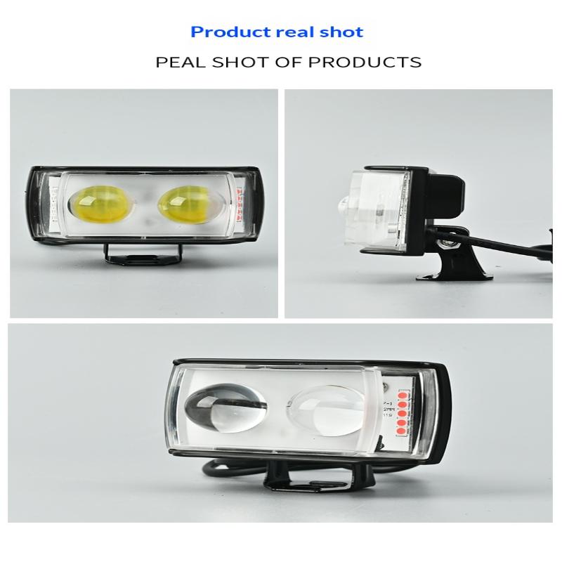 Motorrad LED Blinker Fahrlicht Nebelscheinwerfer Zusatzscheinwerfer 4 Farben Licht Für Atv Suv Utv Motorrad Zubehör Licht
