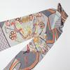 HERMES Carre90 equestrian harness scarf silk gray Women Used
