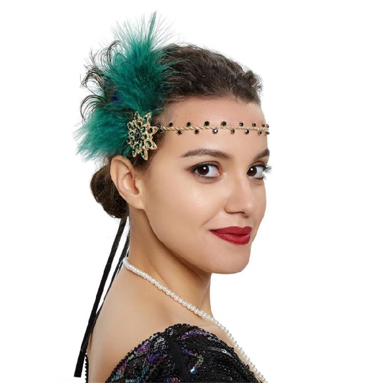 Lady Flapper Accessories Rhinestones Headband Event Party Celebration Headwear