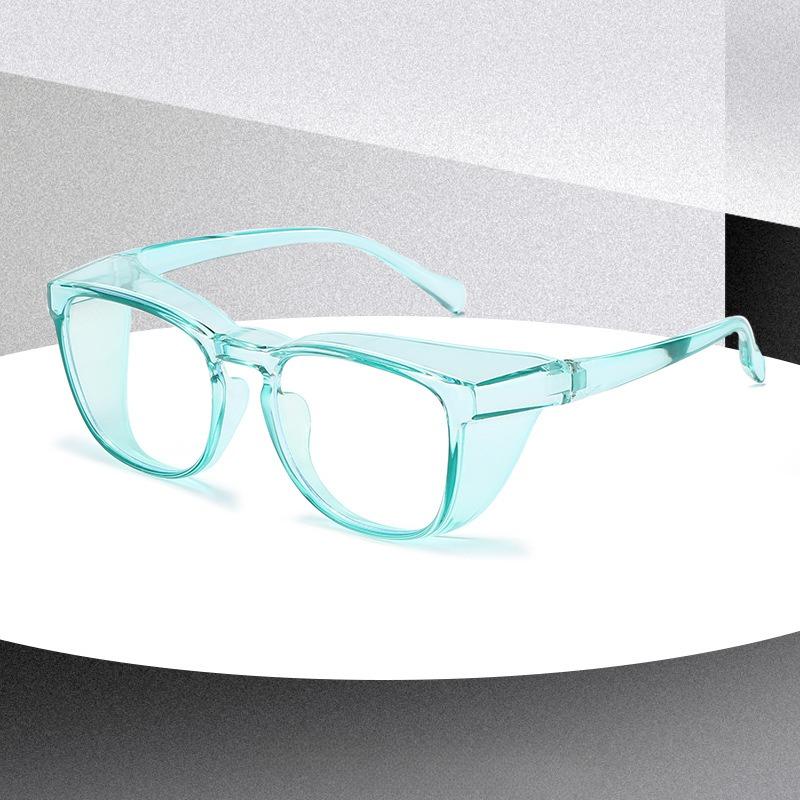 Non-polarized Fashion High Definition Transparent Anti Blue Light Goggles Men Women Anti Fog Anti Dust Sand-proof Protection Eyeglasses