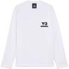 Y-3 NBHD Logo LS T-shirt 'Core White' Men's JX7455