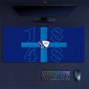Hamburger SV Mouse Pad, Large Gaming Desk Mat, Non-slip XXL Mousepad for Laptop & Tablet, Mini PC Playmat with Stitched Edges