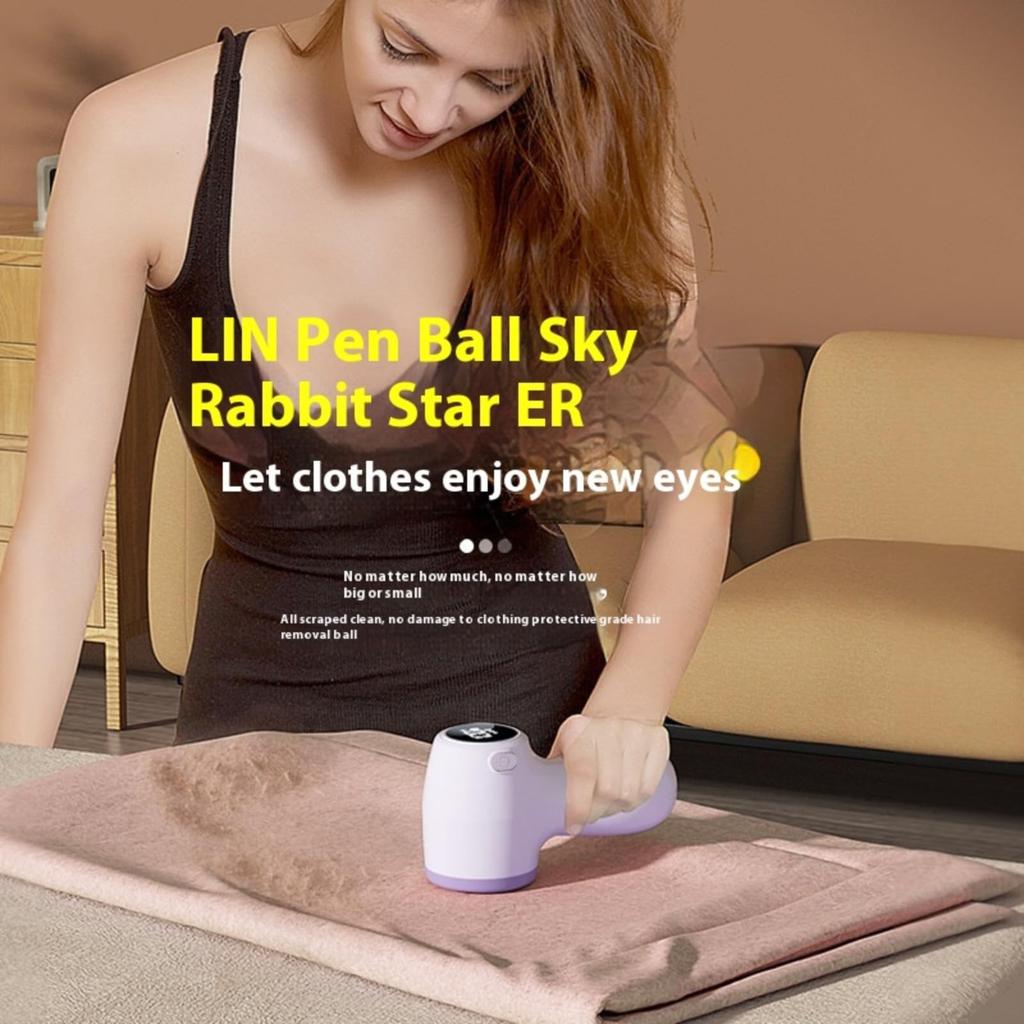 Hairball Trimmer-Digital Display Screen Convenient Home Shaver 2-in-1 Rechargeable Hair Remover