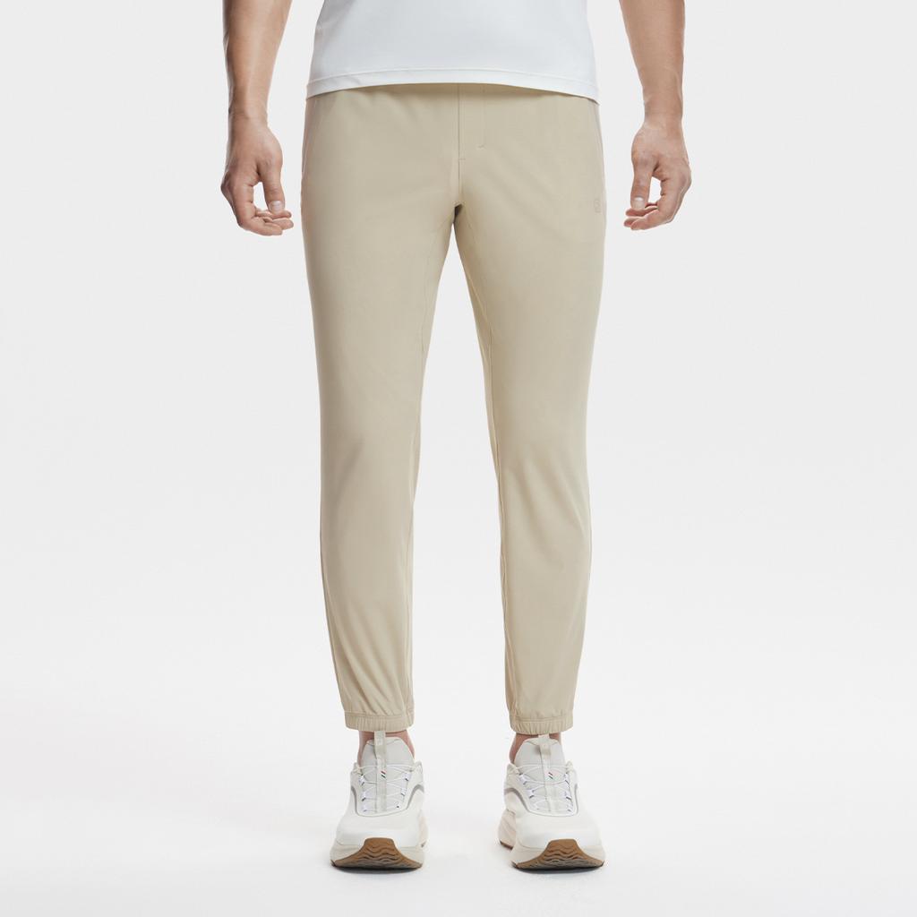 New FILA Knitted Sweatpants Men's Wheat Brown A11M421615FBG