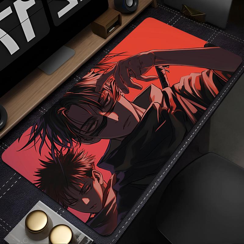 Mouse Pad Gamers Decoracion Gamer Desk Mat Mousepad XXL Gaming Accessories Varmilo Naruto Keyboard Carpet Anime Durable