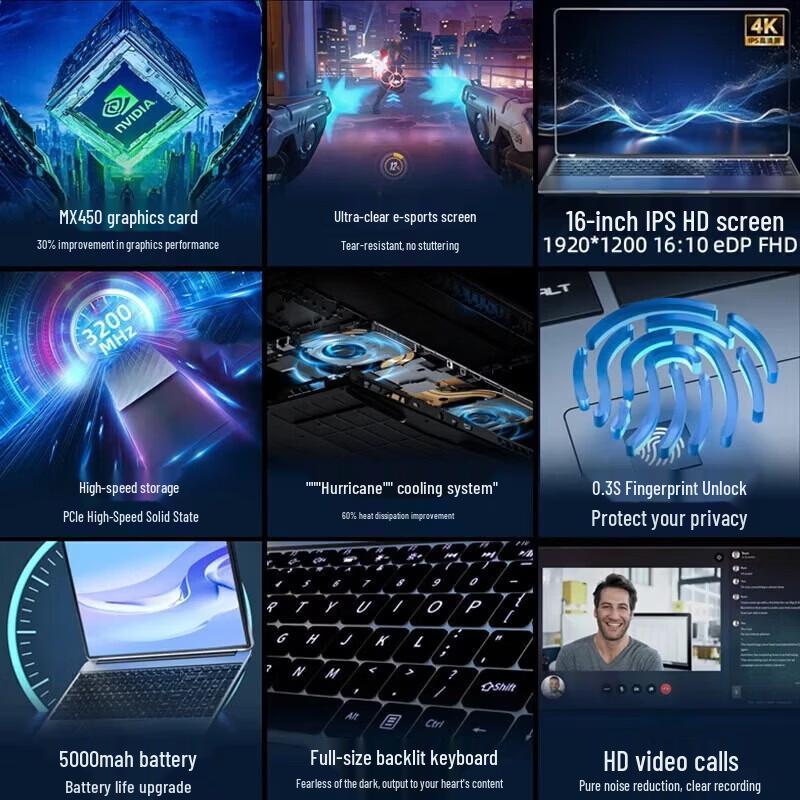 

HUAWEI 16-inch Core i9 RTX 3060 Gaming Laptop (CN version)