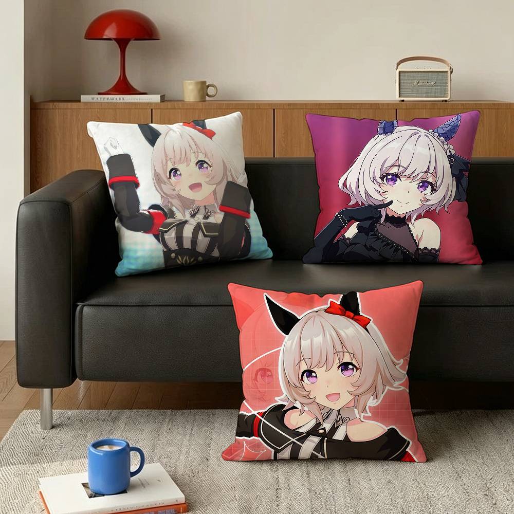 Curren Chan Various Sizes Square Pillow Case For Car Home Bedchamber Decor