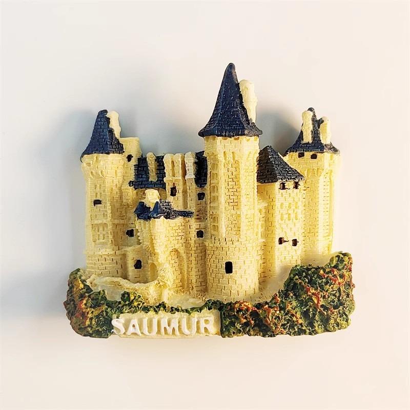 France Marseille Aimants de réfrigérateur Rocamadour Souvenirs de voyage Paris la Tour Eiffel Saumur Autocollants de réfrigérateur Cadeaux de mariage