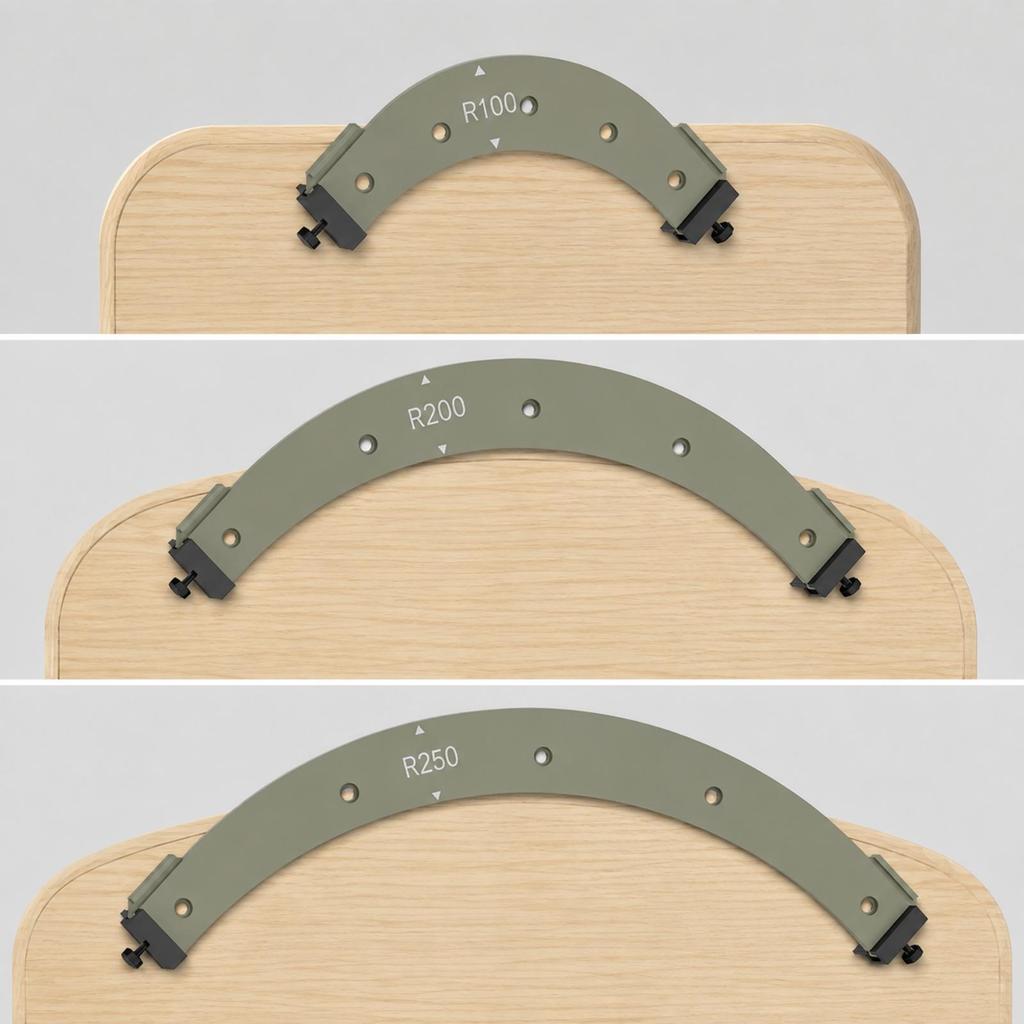 Woodworking Curved Template Tool Heavy-Duty for Cabinet Makers