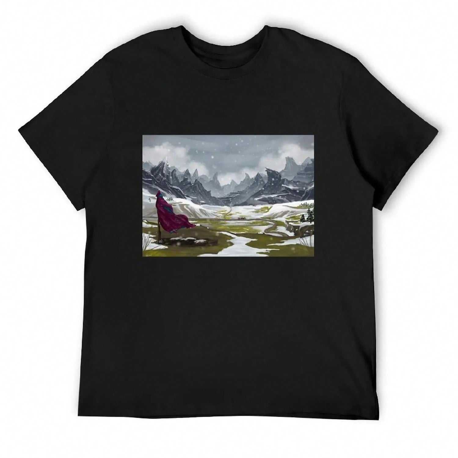 Tattoo Style Lobster Animal Seafood T-Shirt S разноцветный