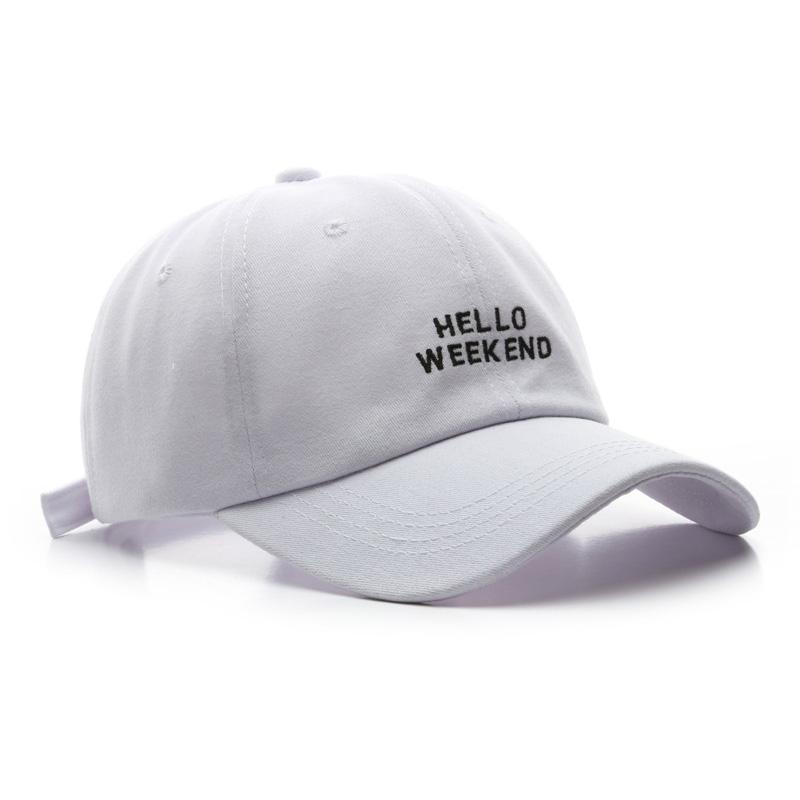 

Ricygvm Fashion Letter Baseball Cap For Men Women Embroidered Peaked Hat Cotton Soild Color Duck Tongue Caps Outdoor Sun Visors One Size