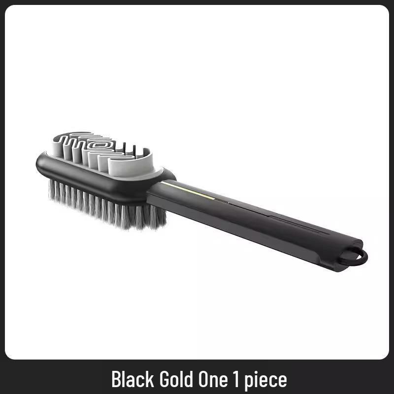 Dual-Sided Suede Shoe Brush with Soft Bristles - Crepe Brush & Eraser for Gentle Shoe Cleaning