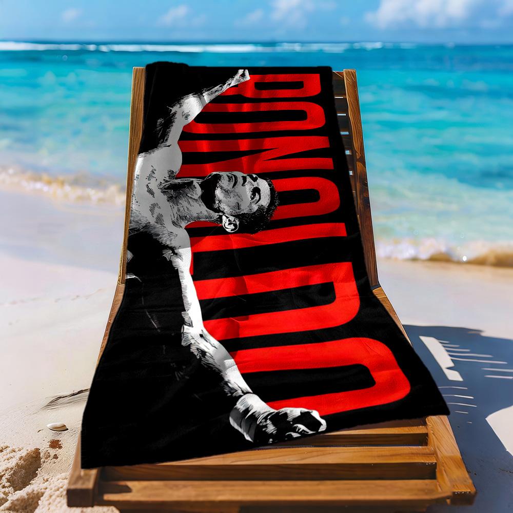 Cristiano Ronaldo Strandtuch Weich Langlebig Schnelltrocknend Bequem Leicht Geeignet Für Schwimmen Fitnessstudio Camping Yoga Urlaub
