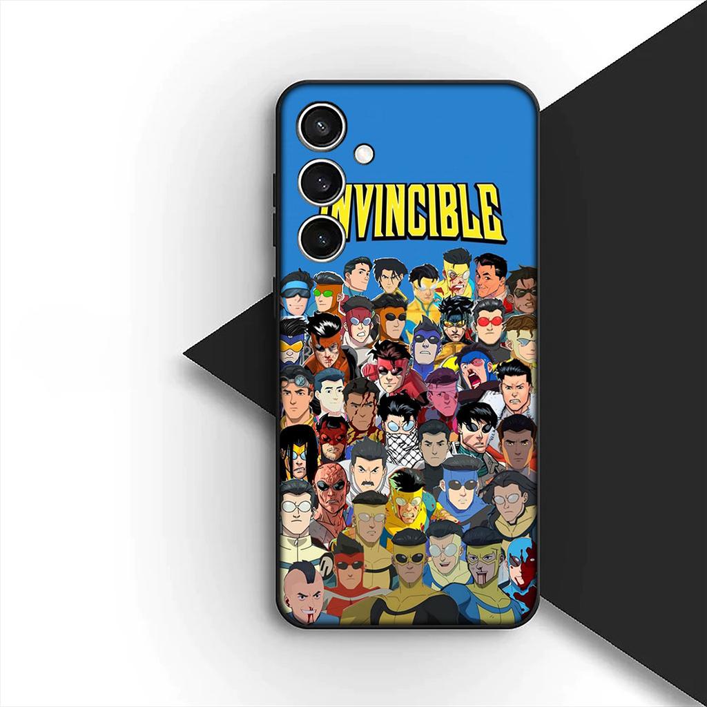 Poster Anime I-Invincibles Super Phone Cover for Samsung Galaxy S25 Edge S26 S24 FE Ultra Plus A08 A18 S25+ S23+ A56 5G Case