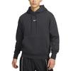 Nike Felpa con Cappuccio Stampa Logo Alfabeto Manica Lunga Felpa Uomo Top Nera FB7661-045