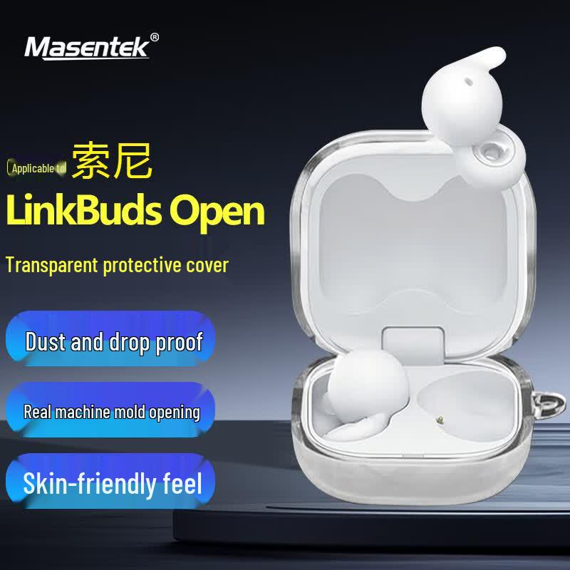 Masentek Soft TPU Protective Case for Sony LinkBuds Open