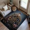 Lionel Messi Football Legend Area Rug Perfect For Entryway Hallway Bedrooms Study Room Antislip Carpet Office Home Decor Wedding Party Gift