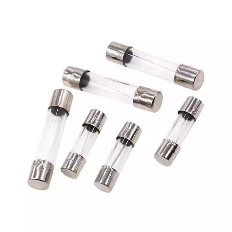 0.1A 0.2A 0.5A 1A 2A 3A 4A 5A 6A 7A 8A 10A 12A 15A 20A 30A 5*20MM 6*30MM Glass Fuse Fast Fuse 250V Quick Blow Fuses4