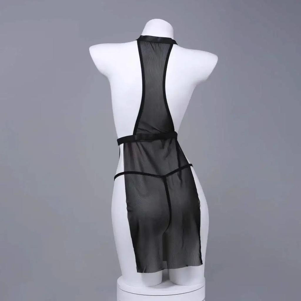 Sexy Lingerie For Women Low Cut Crotchless Bodysuit Erotic Underwear Set Sex Bodysuit Transparent Sexy Porno Nightie