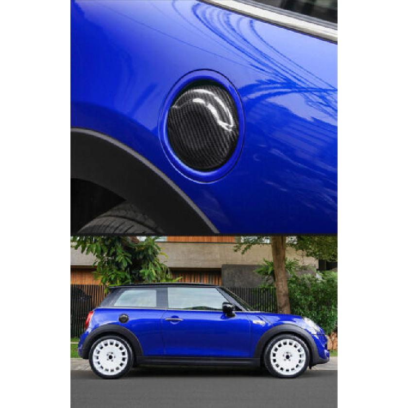 Real Carbon Fiber Gas Cap Fuel Tank Cover for Mini Cooper F55 F56 F57 2014-