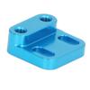 RC Car Steering Gear Seat Blue Aluminum Alloy Steering Gear Seat for Tamiya M05 1 10 RC Car