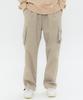 KULTE Wide Cargo Pants Light Beige