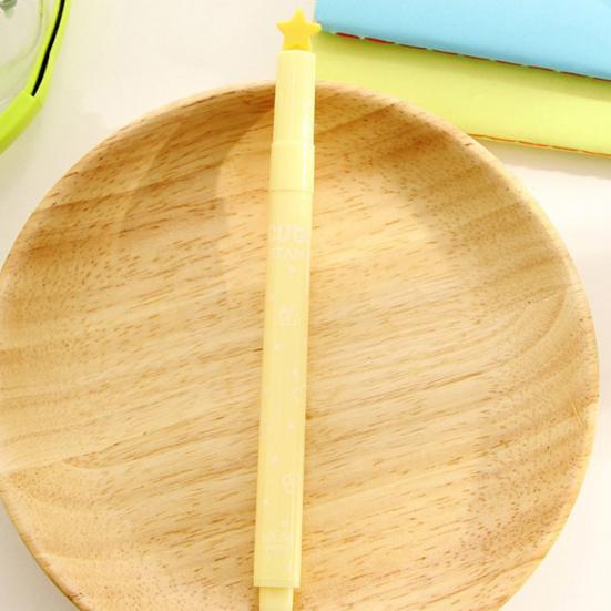 6ks Roztomilé bonbóny barevné zvýrazňovače razítek pero Kreativní značkovací pero