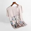 Top Female Summer Short Sleeve T-shirt Loose Comfortable Small Shirt