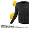 KOMINE Thermal CE Protective Inner Armor for CE Level 2 Warm and Size L SK-854 Motorcycles, Certified, Stretchy, 04-854 Black,