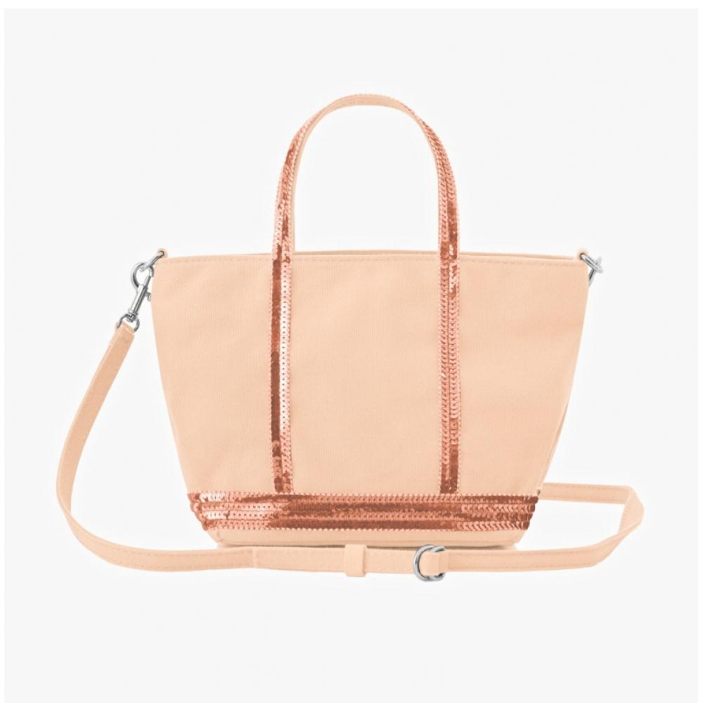 Vanessa Bruno 0pve01 V40410 010 Cabas Pärlbroderad Mini Xs Tote