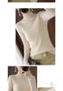 Women's Striped High-Neck Slim Fit Knit Sweater - 2025 Autumn/Winter Collection