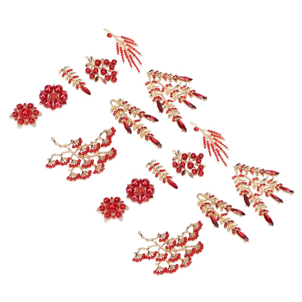 16 szt. Ozdoby z diamentowych pereł, Guziki w kształcie kwiatów, Aluminiowe zawieszki, Tworzenie biżuterii, Ślubne DIY, Ubrania