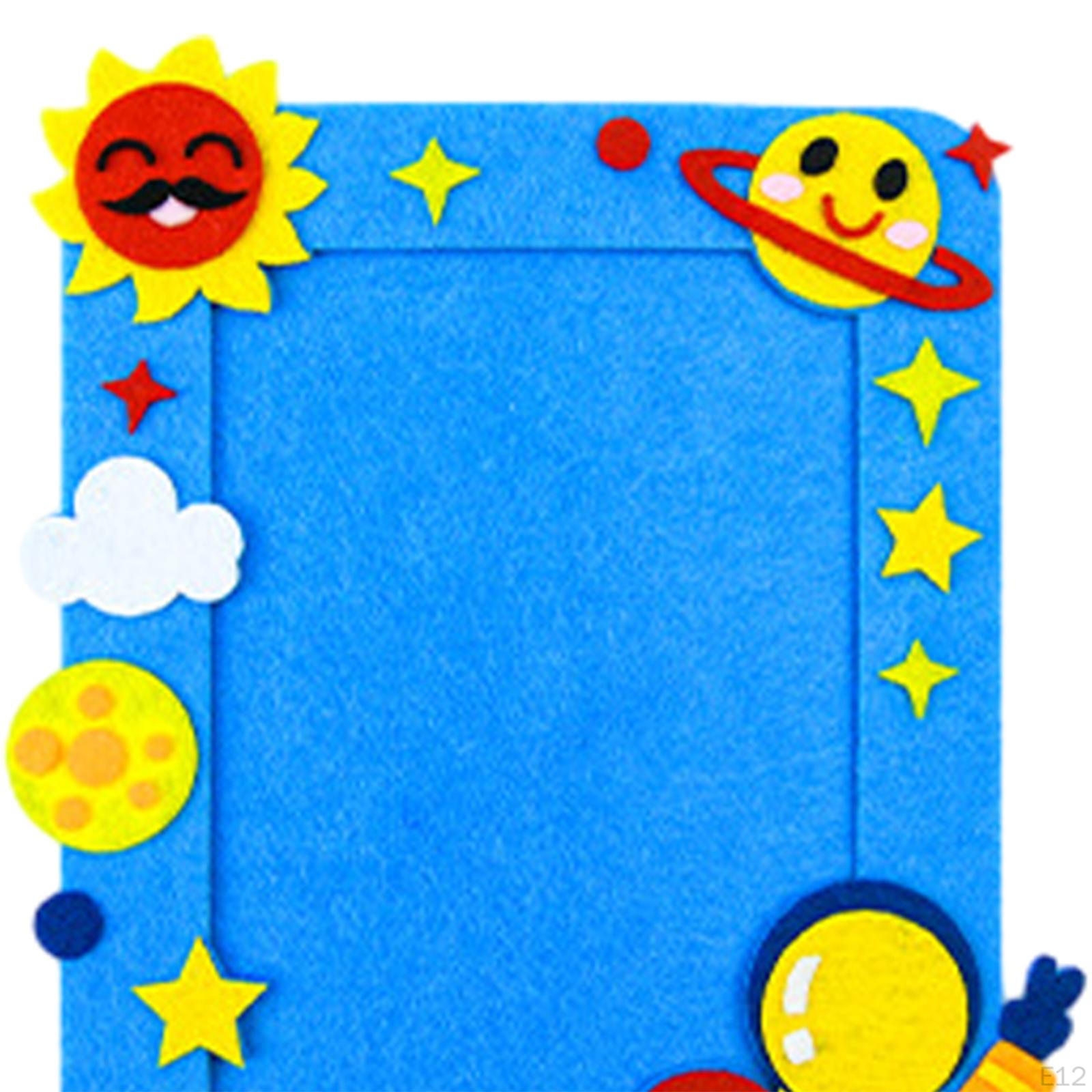 DIY фоторамка подарки на день отца ремесленные рамки набор фото дисплей держатель детские — фото 8