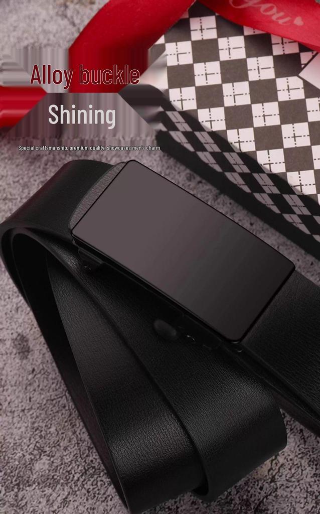 Trendy Men's Ratchet Belt: Versatile Business & Casual Style