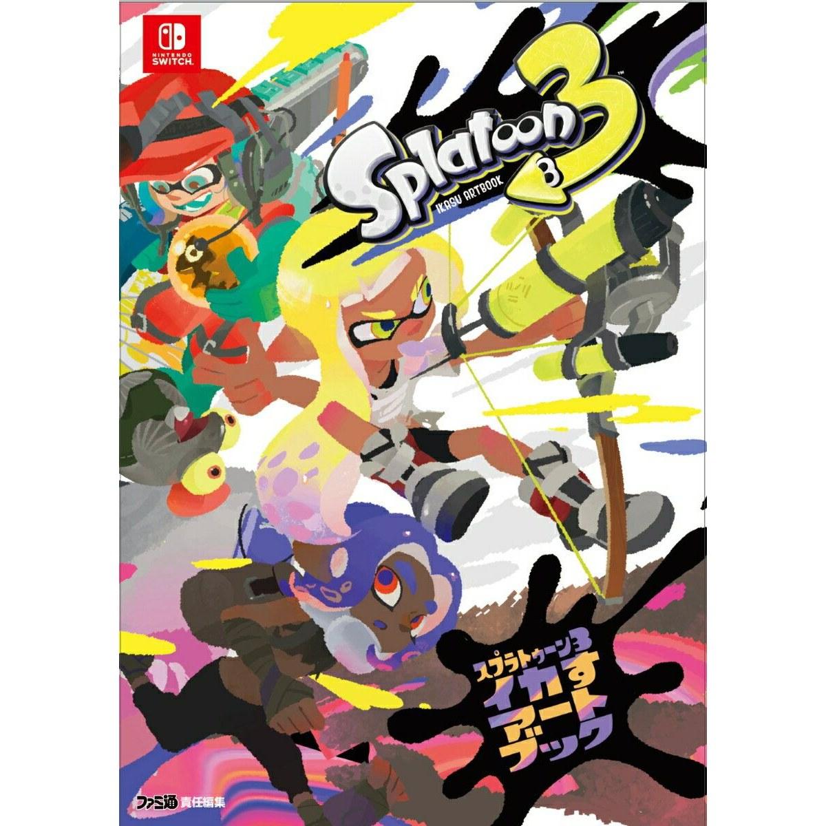 Splatoon 3 Awesome Art Book Famitsu Editorial Department