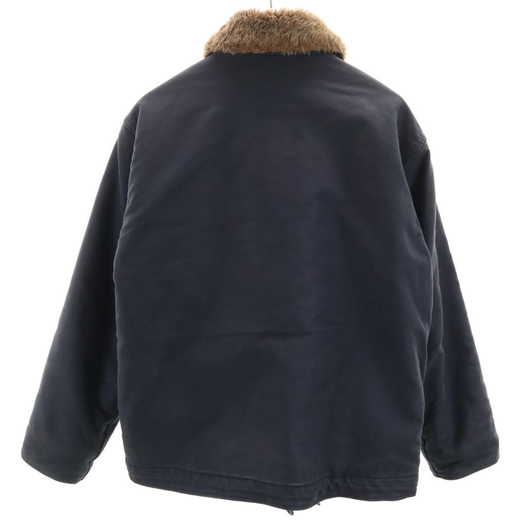 HOUSTON US NAVY N-1 Deck Jacket 38 Navy Men's Used